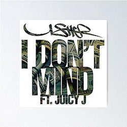 Usher I Don't Mind Poster