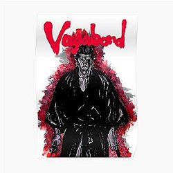 Musashi Miyamoto Vagabond Aquarela Classic Manga Poster RB0307 [ID9685]