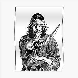Musashi Miyamoto - Não. Vagabond Poster RB0307 [ID9682]