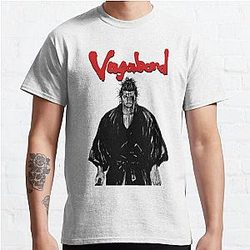 Musashi Miyamoto Vagabond Classic Manga Classic T-Shirt RB0307 [ID10100]