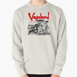 Vagabond Clássico Manga Pullover vermelho camisola RB0307 [ID10017]