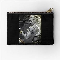 Valentina Shevchenko Boxing Tshirt Zipper Pouch