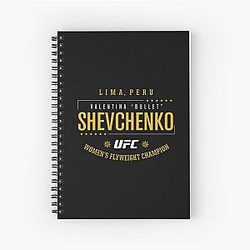 Valentina Shevchenko Lima Peru Women's Flyweight Champion Classic T-shirt Spiral Notebook