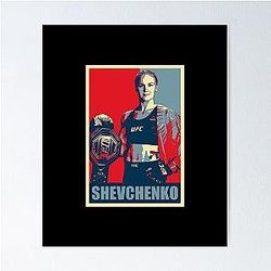 Valentina Shevchenko UFC Flyweight Champion Poster