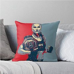 Valentina Shevchenko Throw Pillow