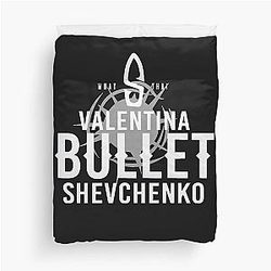 Valentina Shevchenko Muay Thai Duvet Cover