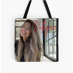 Valkyrae Bags - Valkyrae trendy All Over Print Tote Bag RB1510