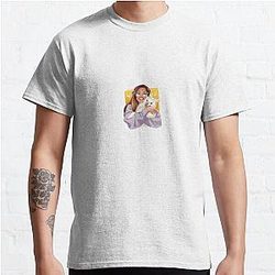 Valkyrae T-Shirts - Valkyrae and Mika Drawing (sticker and more) Classic T-Shirt RB1510