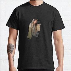 Valkyrae T-Shirts - Valkyrae bathroom Selfie  Classic T-Shirt RB1510