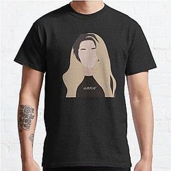 Valkyrae T-Shirts - Valkyrae Valkyrae Minimalist  Classic T-Shirt RB1510