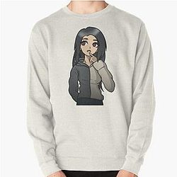 Valkyrae Sweatshirts - Valkyrae Danganronpa Pullover Sweatshirt