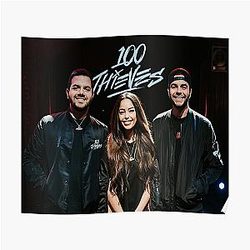 Valkyrae Posters - Valkyrae 100 thieves Poster RB1510