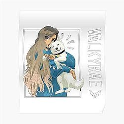 Valkyrae Posters - Valkyrae Merch Valkyrae Mika Poster RB1510