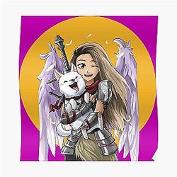 Valkyrae Posters - Valkyrae Logo Poster RB1510