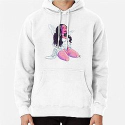 Valkyrae Hoodies - White Fae Pullover Hoodie