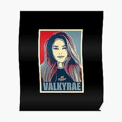 Valkyrae Posters - Valkyrae Hope Poster RB1510
