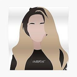 Valkyrae Posters - Valkyrae Valkyrae Minimalist  Poster RB1510
