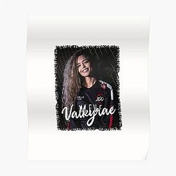 Valkyrae Posters - Valkyrae Poster RB1510