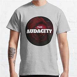 Valkyrae T-Shirts - The Audacity Dark Rose Classic T-Shirt