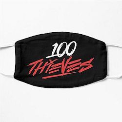 Valkyrae Face Masks - Valkyrae 100 thieves Flat Mask RB1510
