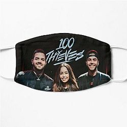 Valkyrae Face Masks - Valkyrae 100 thieves Flat Mask RB1510