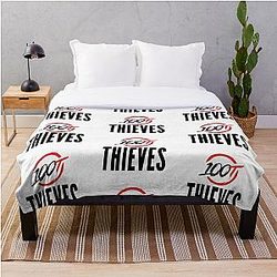 Valkyrae Blanket - Valkyrae 100 thieves Throw Blanket RB1510