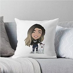 Valkyrae Pillows - Valkyrae Throw Pillow RB1510