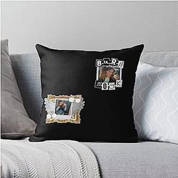 Valkyrae Pillows - Valkyrae shirt and sticker Throw Pillow RB1510