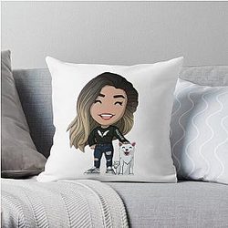 Valkyrae Pillows - Valkyrae Throw Pillow RB1510