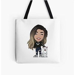 Valkyrae Bags - Valkyrae All Over Print Tote Bag RB1510