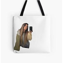 Valkyrae Bags - Valkyrae bathroom Selfie  All Over Print Tote Bag RB1510