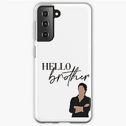 Vampire Diaries Cases - Hello Brother Damon Salvatore Vampire Diaries Samsung Galaxy Soft Case RB1312 [ID434]
