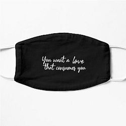 Vampire Diaries Face Masks - Damon Salvatore You want a love that consumes you Flat Mask RB1312 [ID529]