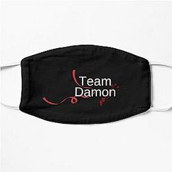 Vampire Diaries Face Masks - Team Damon - Red ribbon Flat Mask RB1312 [ID524]