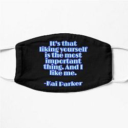 Vampire Diaries Face Masks - It's that liking yourself is the most important thing. And I like me. - Kai Parker Flat Mask RB1312 [ID532]