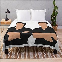Vampire Diaries Blanket - Damon and stefan salvatore Throw Blanket RB1312 [ID587]