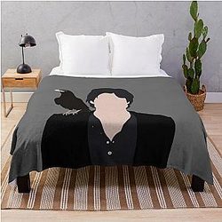 Vampire Diaries Blanket - Damon Salvatore Throw Blanket RB1312 [ID604]