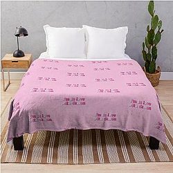 Vampire Diaries Blanket - I'm in love with Damon.  Throw Blanket RB1312 [ID602]