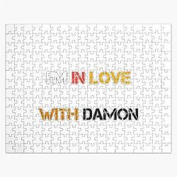 Vampire Diaries Puzzles - I'm in love with damon Jigsaw Puzzle RB1312 [ID640]