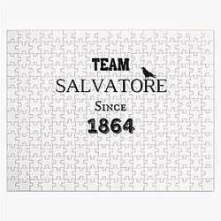 Vampire Diaries Puzzles - Team salvatore 1684 (black) Jigsaw Puzzle RB1312 [ID638]