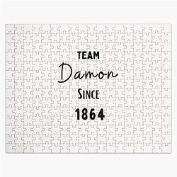Vampire Diaries Puzzles - Team Damon since 1864 #2 script Jigsaw Puzzle RB1312 [ID634]