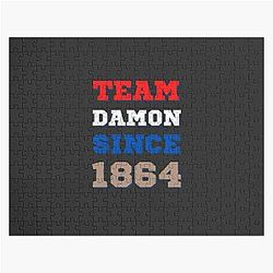 Vampire Diaries Puzzles - Team Damon since 1864 Sports colors Jigsaw Puzzle RB1312 [ID633]
