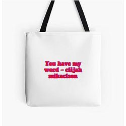 Vampire Diaries Bags - You have my word - elijah mikaelson All Over Print Tote Bag RB1312 [ID742]