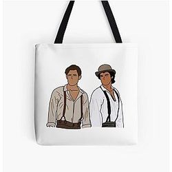 Vampire Diaries Bags - Stefan and Damon All Over Print Tote Bag RB1312 [ID755]
