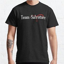 Vampire Diaries T-Shirts- Team Salvatore Classic T-Shirt RB1312 [ID838]