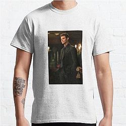 Vampire Diaries T-Shirts- Elijah Mikaelson Classic T-Shirt RB1312 [ID861]