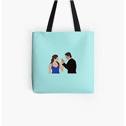 Vampire Diaries Bags - Delena PNG Tote Bag RB2904