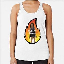 Vampire Diaries Tank Tops - Bonnie Bennett Spells Racerback Tank Top RB2904