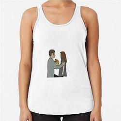 Vampire Diaries Tank Tops - Klaus &amp; Hope Racerback Tank Top RB2904