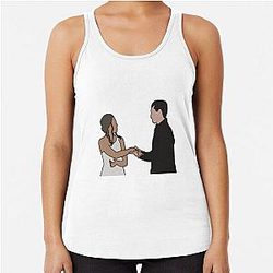 Vampire Diaries Tank Tops - Bonenzo  Racerback Tank Top RB2904